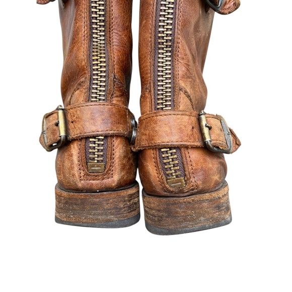 Frye Brown Leather  Boots  size 8 - Picture 5 of 7